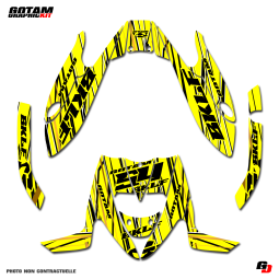"BKLF" KIT DÉCO GILERA 50 STALKER 1997-2012 - 4