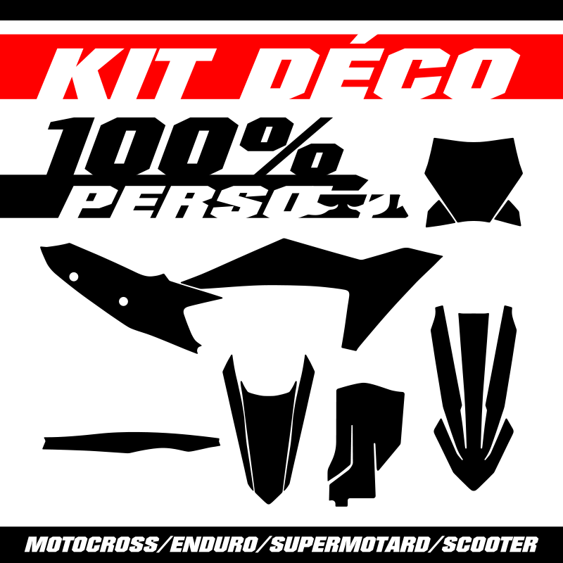 Kit déco Booster  100% personnalisable